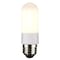 Satco 8 Watt T10 LED, Frosted, Medium Base, 3000K, High Lumen, 120 Volt, 90 CRI, Dimmable, Carded S11224 - alternate 4